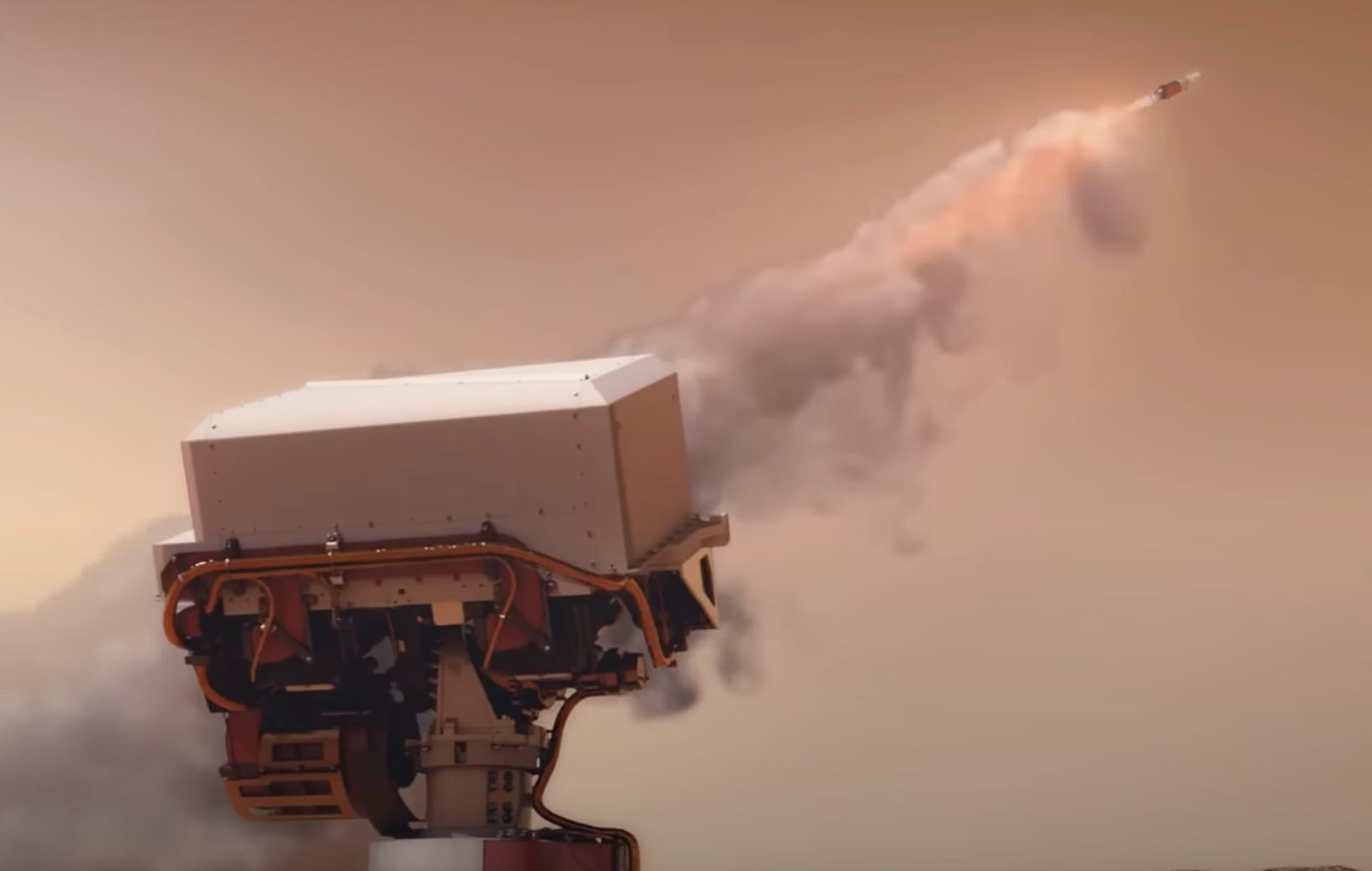 Zapped that rock with lasers